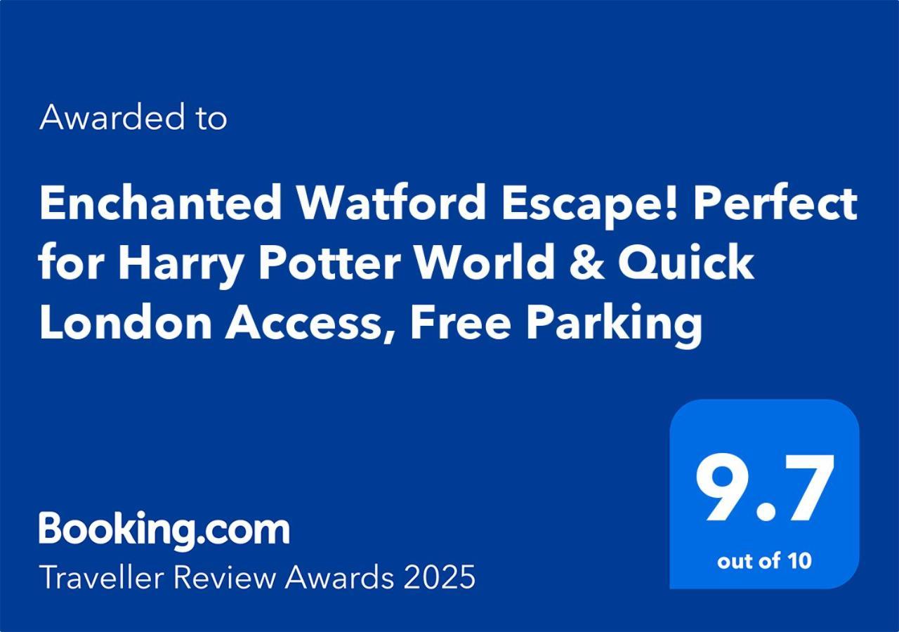 Ideal Family & Business Stay! 2 Min To Station, 10 Min To Harry Potter, 30 Min To London Euston & Free Parking! Watford  Extérieur photo